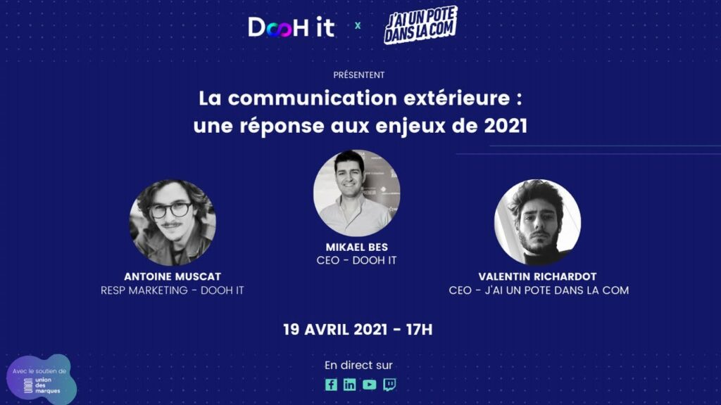 Webinar JUPDLC - Com extérieure