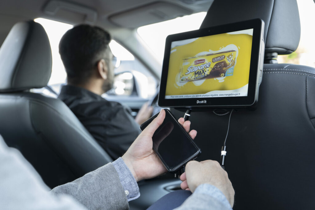 Digicab client charge telephone